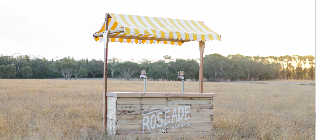 Roseade stand early beginnings of the brand